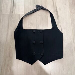 Aritzia Black bombshell top